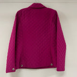 Lauren Ralph Lauren Women's Size S Fuschia Solid Button Up Jacket