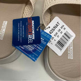Skechers Goga Mat Size 7 Women's Tan Cut Out Slip On Sandals
