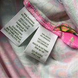 Lilly Pulitzer Size L Women's Pink-Multi Floral Halter Top and Pull OnMaxi Skirt