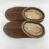 Ugg Size 8 Women's Brown Embroidered Slippers