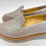 Naturalizer Size 6.5 Women's Silver Shimmer Loafer Shoes