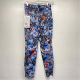 Lululemon Size 6 Women's Blue-Multi Pattern Pants Activewear Pants