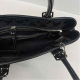 Coach Black Canvas Monogram Shoulder Handbag