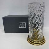 Waterford Prescott Hurricane Clear Cut Crystal Candle Holder
