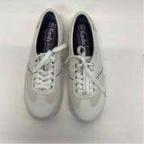Keds Size 6.5 Women's White Lace Up Sneakers