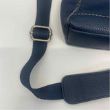 The Sak Navy Pebbled Leather Crossbody Handbag