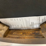 Set of 8 Brown Wood Chais