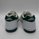New Balance  Size 7 White-Black Leather Men's Men's Sneakers