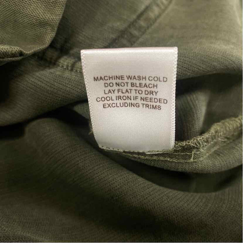 Willow & Clay Women's Size M Green Solid Utility Jacket