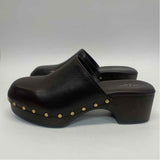 Rag & Bone Size 37-6.5 Women's Chocolate Solid Mules Shoes