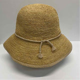 Florabella Tan Solid Straw Hat