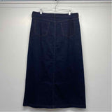 NYDJ Size 12 Women's Dark Blue Pencil-Maxi High Rise Skirt
