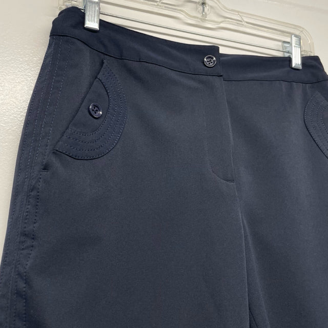 EP Pro Size 4 Women's Navy Solid Golf Shorts Activewear Pants