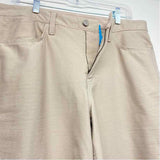 Lululemon Size 31-11 Women's Tan Solid Wide Leg Pants