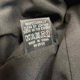 Lafayette 148 Women's Size 8-M Black Solid Zip Mock Neck Jacket