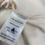 AYR Size L-XL Women's Offwhite Solid Maxi Dress