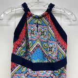 Allen B by Allen Schwartz Size 8-M Women's Navy-Multicolor Patchwork Dress