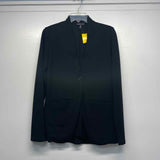 Eileen Fisher Women's Size XS Black Solid Single Button Jacket