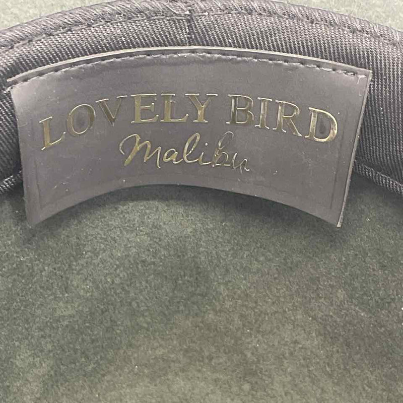 Lovely Bird Solid Green Felt Hat