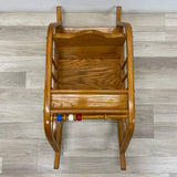 Children's Natural Wood Rocker