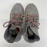 Toms Size 6 Women's Gray Solid Lace Up Booties