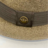 Goorin Bros Brown Wool Solid Fedora Hat