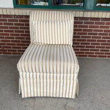 Beige-Gold Stripe Chair