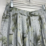 Ted Baker Size 3 ( 6-8) Women's Grey-Green Pattern Below Knee Skirt