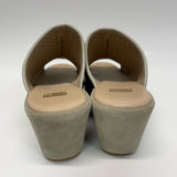 Johnston & Murphy Size 8.5 Women's Light Gray Cut Out Wedge Shoes