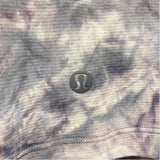 Lululemon Size 4-S Women's Gray-Purple Tie Dye T-Shirt Activewear Top