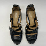 Coach Size 8 Women's Black Solid Strappy Heels