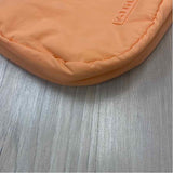 Athleta Orange Nylon Solid Crossbody Handbag