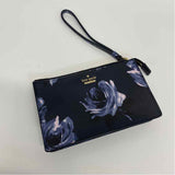 Kate Spade Navy-White Floral Clutch