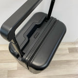 Velo Black Solid Suitcase Carry on expandable to Checking Bag