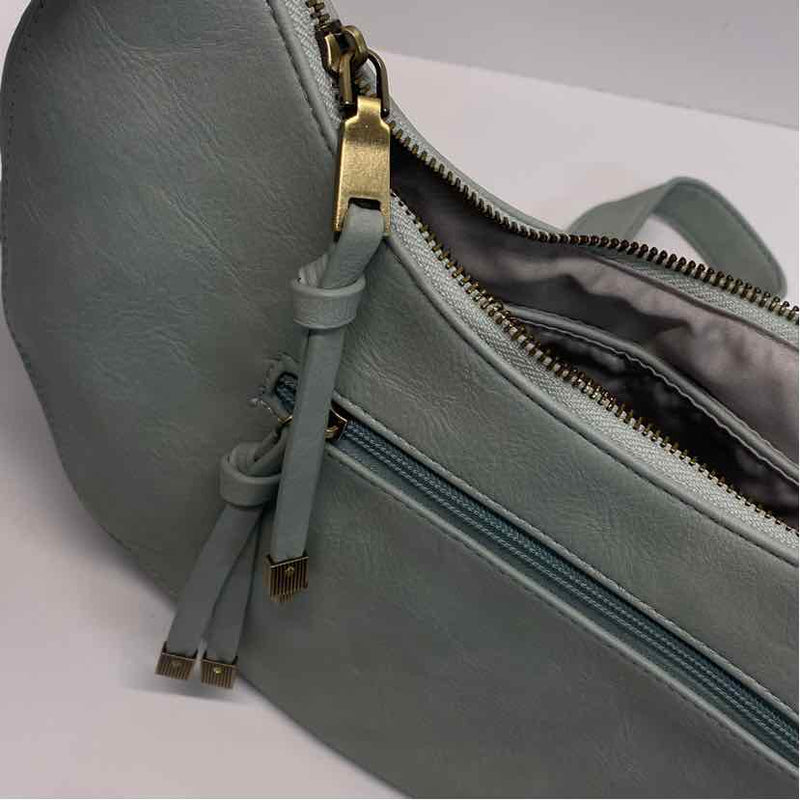Urban Originals Anthropologie Mint Faux Leather Pebbled Crossbody Handbag