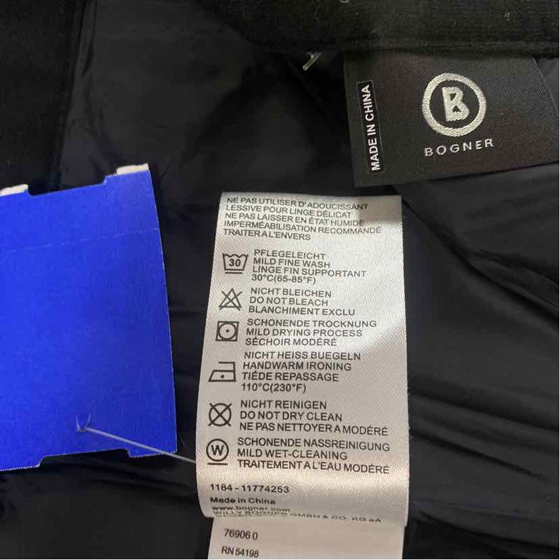 Bogner Size 12-L Women's Black Solid Snow Activewear Pants