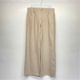 Lululemon Size 31-11 Women's Tan Solid Wide Leg Pants