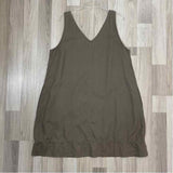 Nomad The Label Size XXL Women's Light brown Solid Shift Dress
