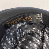 Goorin Bros Black Wool Solid Fedora Hat