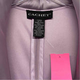 Cachet Size 16-XXL Women's Lilac Shimmer Jacket 2 PC Dress