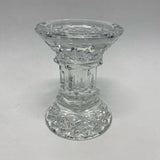 Waterford Clear Crystal Candle Holder