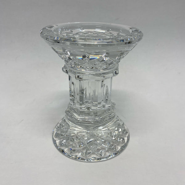 Waterford Clear Crystal Candle Holder