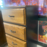 Brown-Black Wood Dressers/Chest