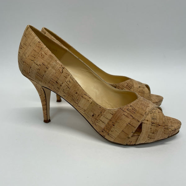 Kate Spade Size 10 Women's Tan Cork Pump Shoes