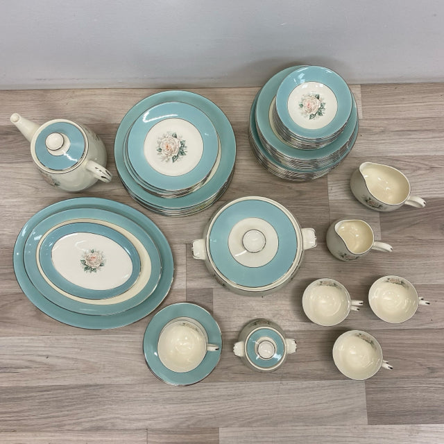 Century Service Corporation Semi Vitreous dinnerware in the Baroness pattern set