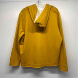 Carbon 2 Cobalt Women's Size L Yellow Solid Button Up Sweatshirt