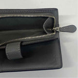 Coach Gray Solid Leather Wallet