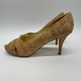 Kate Spade Size 10 Women's Tan Cork Pump Shoes