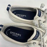 Sperry Size 7 Women's White Solid Sneakers
