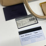 Prada Pattina BN2229 Sabia  Saffiano Lux Handbag
